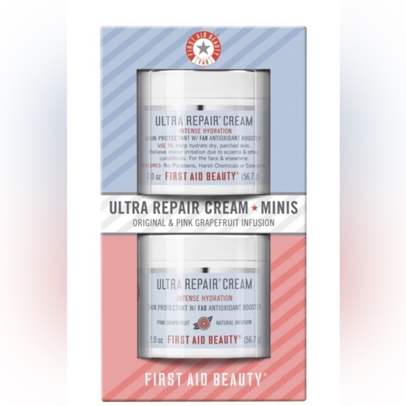 First Aid Beauty Other - First Aid Beauty Ultra Repair Cream Minis Original & Pink Grapefruit Infusion